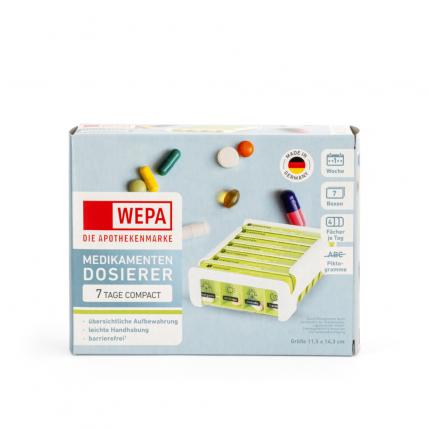 WEPA 7 Tage Compact Wochenmagazin weiß/grün