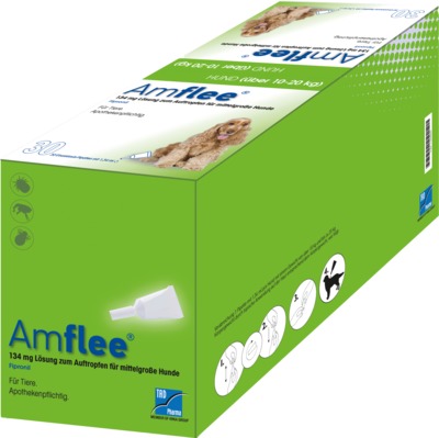 Amflee 134mg Lösung für mittelgroße Hunde 10-20kg