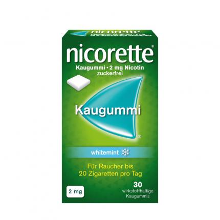 nicorette 2 mg Nikotinkaugummi whitemint -20% Cashback*