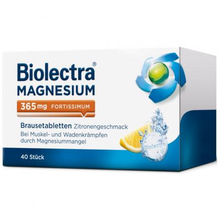 Biolectra MAGNESIUM 365mg FORTISSIMUM Zitrone