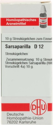 SARSAPARILLA D 12 Globuli