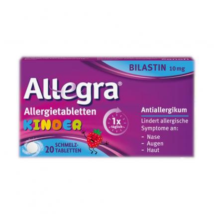 Allegra Allergietabletten KINDER 10 mg