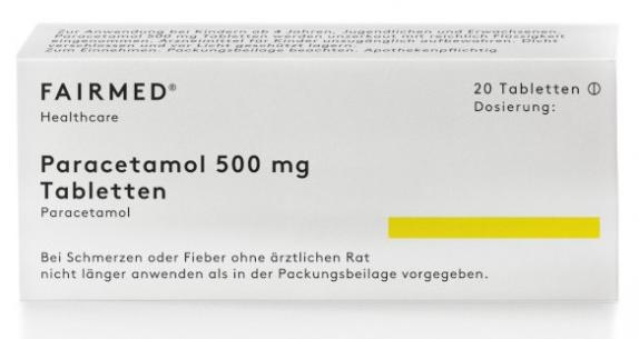 Paracetamol FAIRMED 500 mg