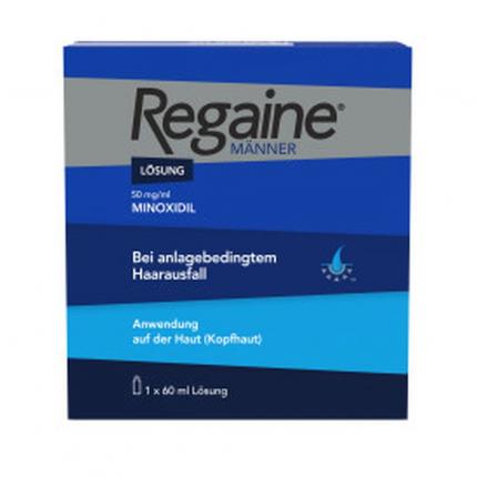 Regaine Männer Lösung mit Minoxidil bei erblich bedingtem Haarausfall