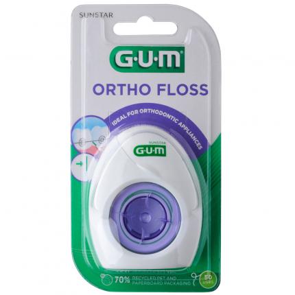 GUM® ORTHO FLOSS Zahnseide