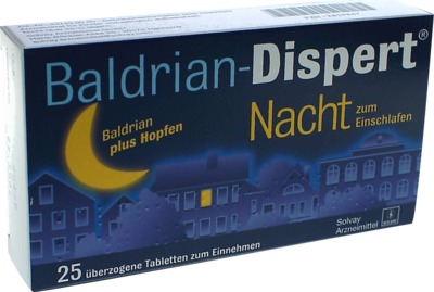 Baldrian-Dispert Nacht zum Einschlafen