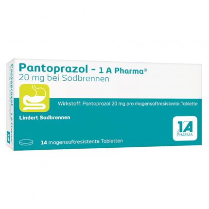 Pantoprazol-1A Pharma 20mg bei Sodbrennen