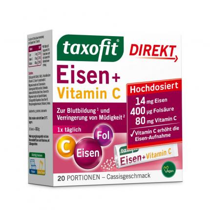 taxofit DIREKT Eisen + Vitamin C