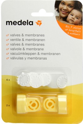 MEDELA Ventilkopf Membr.Multi Set