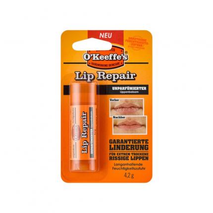 O Keeffe&#039;s Lip Repair Unparfümierter Lippenbalsam