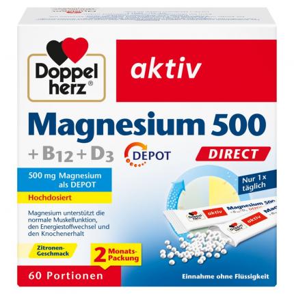 Doppelherz aktiv Magnesium 500