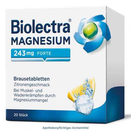 Biolectra MAGNESIUM 243mg FORTE Zitrone