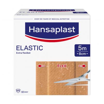 Hansaplast ELASTIC Pflaster 8cm x 5m - zusätzlich 20% Rabatt*
