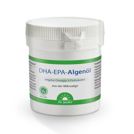 Dr. Jacob&#039;s DHA-EPA-Algenöl Omega-3