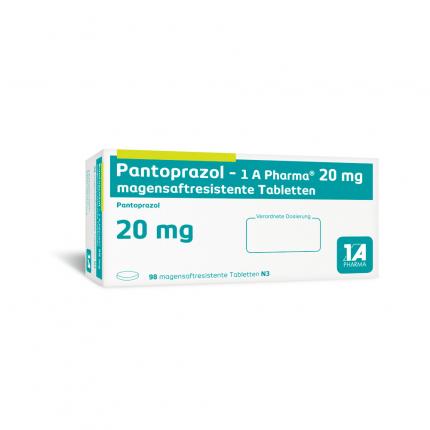 Pantoprazol-1A Pharma 20mg