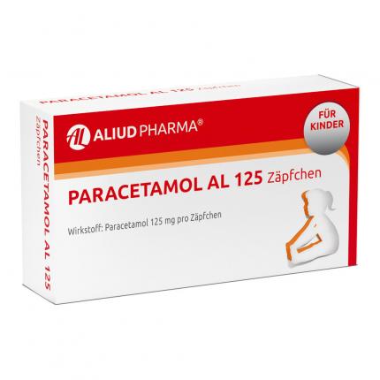 Paracetamol AL 125 Fieberzäpfchen