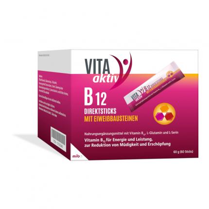 VITA AKTIV B12 Direktsticks mit Eiweißbausteinen