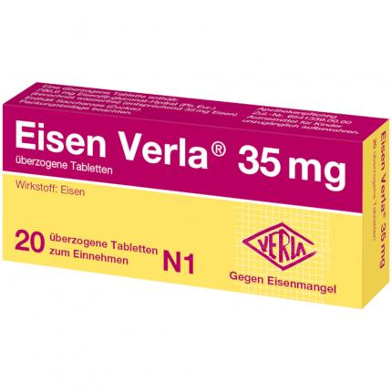 Eisen Verla 35mg