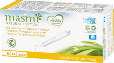 masmi Bio Tampons Classic mit Applikator