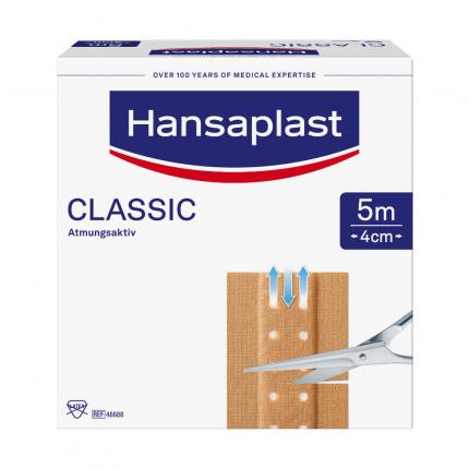 Hansaplast CLASSIC Atmungsaktiv 4cmx5m