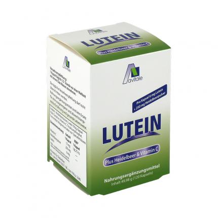 Avitale LUTEIN KAPSELN 6 mg + Heidelbeer