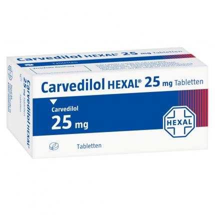 Carvedilol HEXAL 25mg