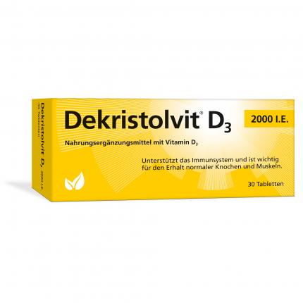 Dekristolvit D3 2000 I.E.