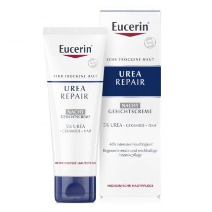 Eucerin UREA REPAIR GESICHTSCREME NACHT 5% - 3€ sparen*