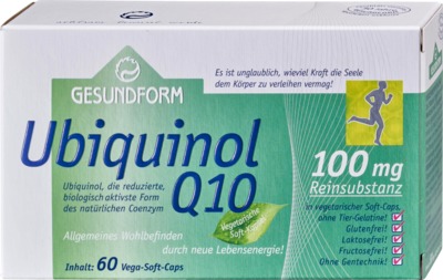 Gesundform Ubiquinol Q10 100 Mg Vega-soft-caps