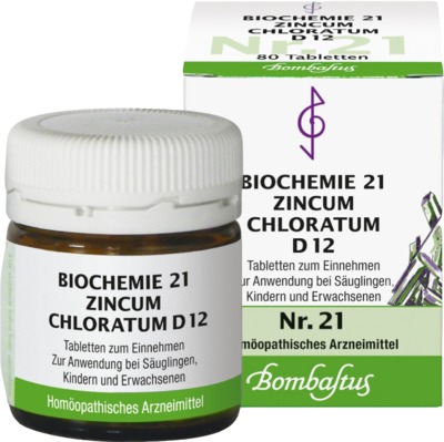 BIOCHEMIE 21 Zincum chloratum D 12 Tabletten