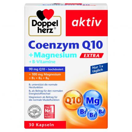 Doppelherz aktiv Coenzym Q10 + Magnesium + B-Vitamine