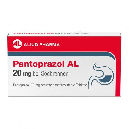 Pantoprazol AL 20mg bei Sodbrennen