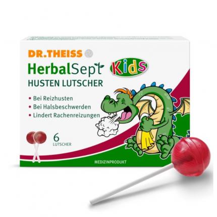 DR. THEISS HerbalSept HUSTEN LUTSCHER Kids