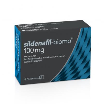 SILDENAFIL biomo 100 mg Filmtabletten
