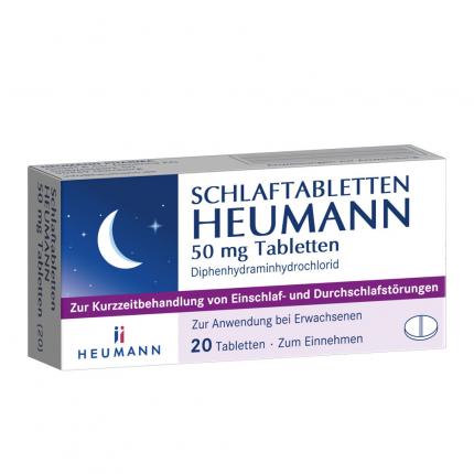 SCHLAFTABLETTEN HEUMANN 50 mg