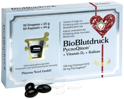 BIOBLUTDRUCK Dragees+Kapseln Pharma Nord Kombip.