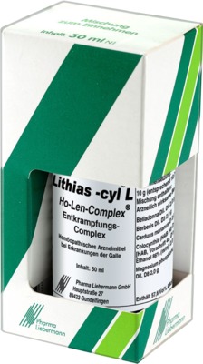 LITHIAS cyl L Ho-Len-Complex Entkrampfungskomplex