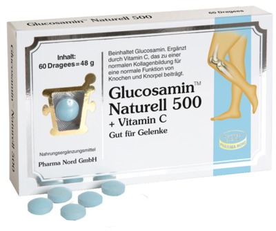 GLUCOSAMIN NATURELL 500 mg Pharma Nord Dragees