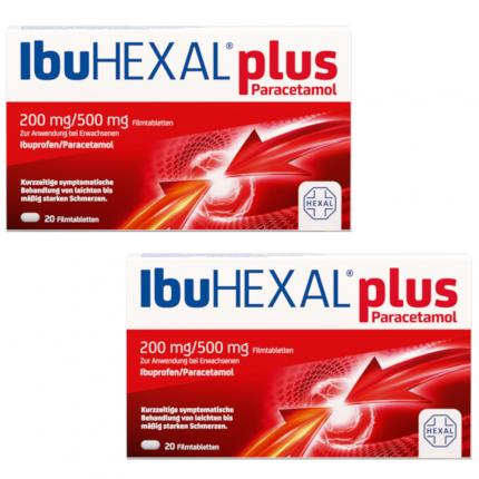 IbuHEXAL plus Paracetamol Doppelpack