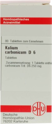 KALIUM CARBONICUM D 6 Tabletten