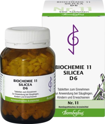 BIOCHEMIE 11 Silicea D 6 Tabletten