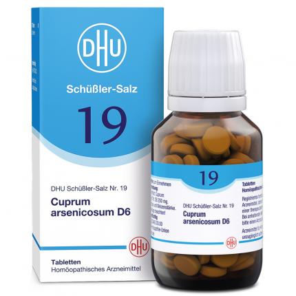 DHU Schüssler-Salz Nr. 19 Cuprum arsenicosum D 6 Tabletten