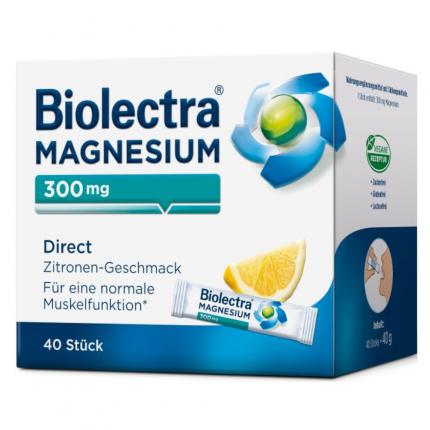 Biolectra MAGNESIUM 300mg Direct Zitrone