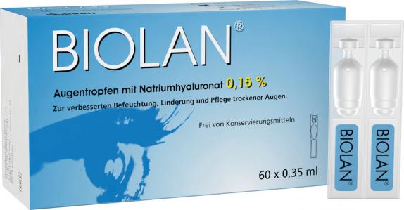 BIOLAN Augentropfen Einzeldosispipetten