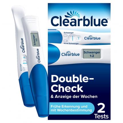 Clearblue Double-Check &amp; Anzeige der Wochen