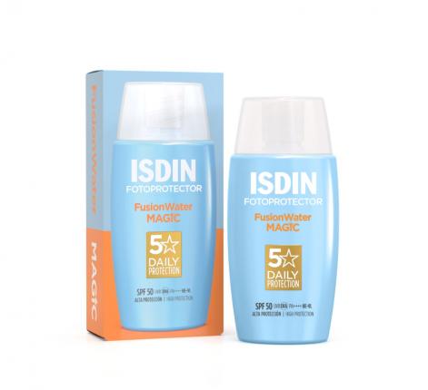 ISDIN FusionWater MAGIC Sonnencreme Gesicht LSF 50