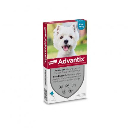 Advantix Spot-on für Hunde 4-10kg