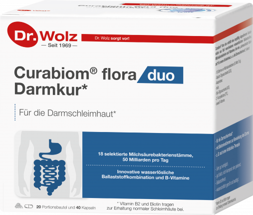Dr. Wolz Curabiom flora duo Darmkur