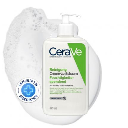 CeraVe Reinigung Creme-zu-Schaum Feuchtigkeitsspendend