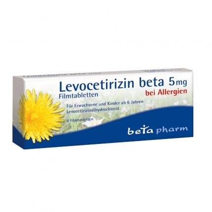 Levocetirizin Beta 5mg